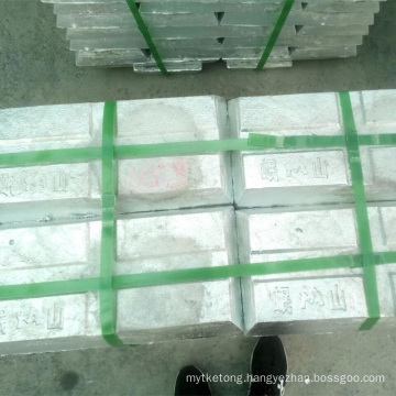 Zinc Ingot with High Quality for Sale